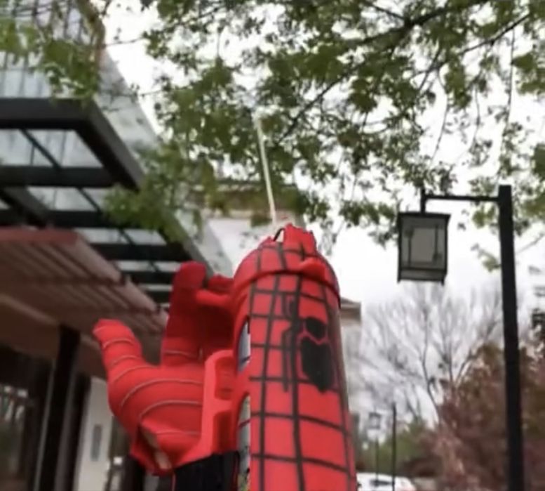 Ръкавица на Спайдърмен изстрелваща паяжина Spiderman играчки