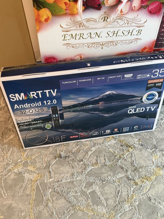 Televizor Q18F 32-Q32S Smart TV (Android 12.0, 32 dyuym, 2024 QLED)