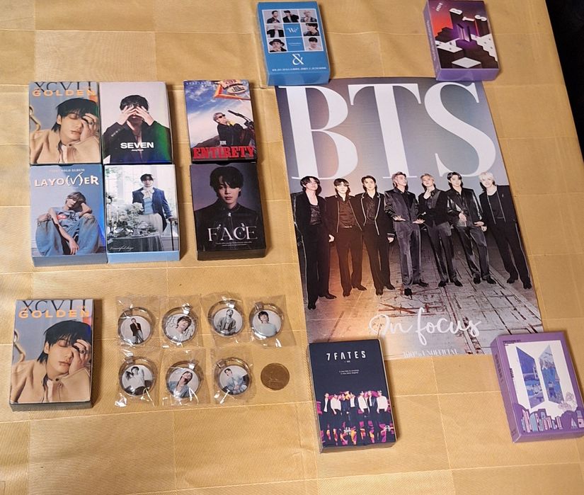 BTS/ Junkook poster/ breloc/ carduri