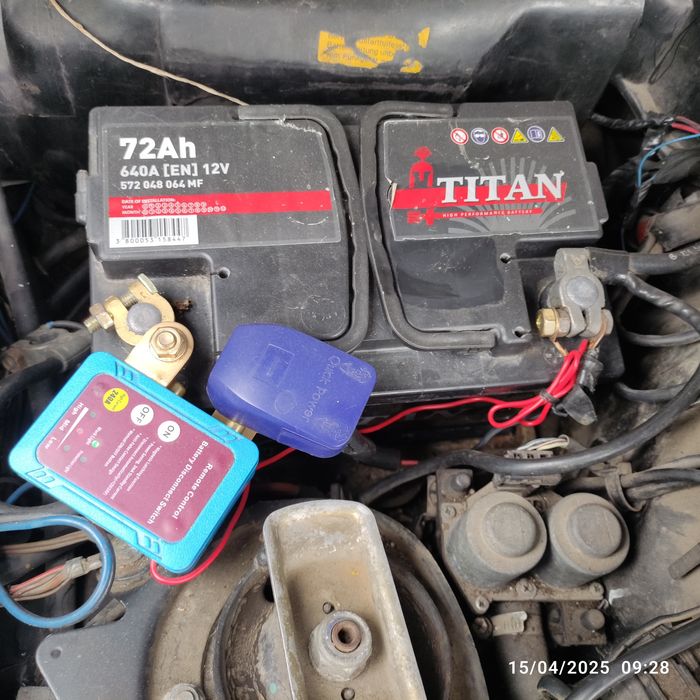 Дистанционен умен прекъсвач за акумулатор (ключ маса)