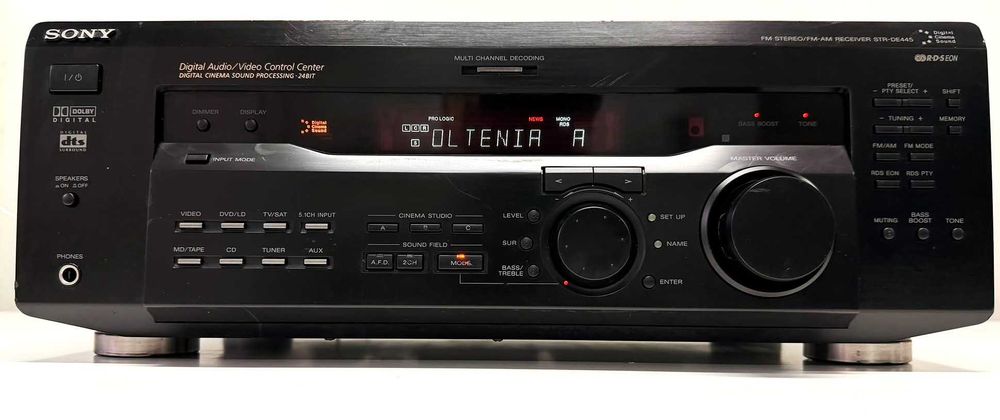 Amplificator Sony STR-DE445 RDS 5.1 Pass-Through Optic receiver