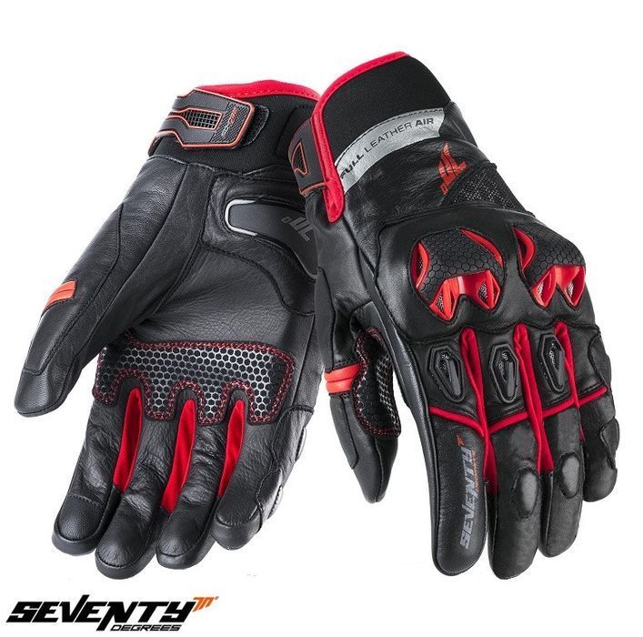 Manusi barbati Racing/Naked Seventy SD-N47 negru/rosu moto