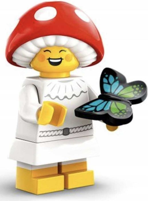 Minifigurine LEGO, Seria 25, Mushroom Sprite, IDENTIFICATE!