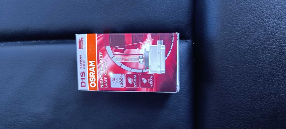 Ксенон крушка на Osram D1S +200% Night Breaker Laser 66140XNL