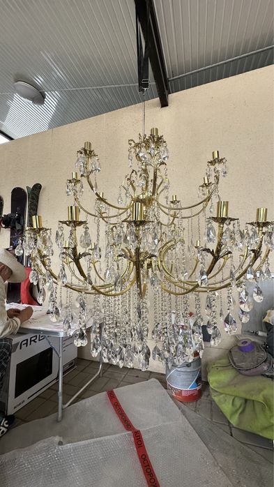 Люстра для зала, диаметр 120 высота 160