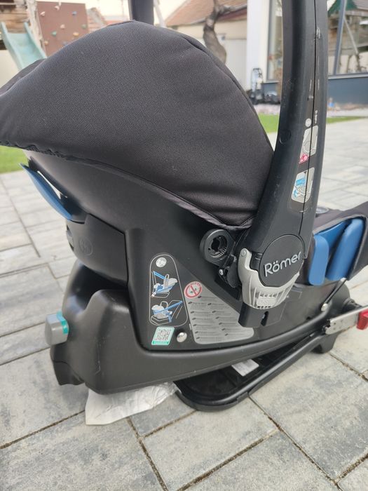 Scoica auto copii Romer 0 13 kg cu protectie laterala si isofix