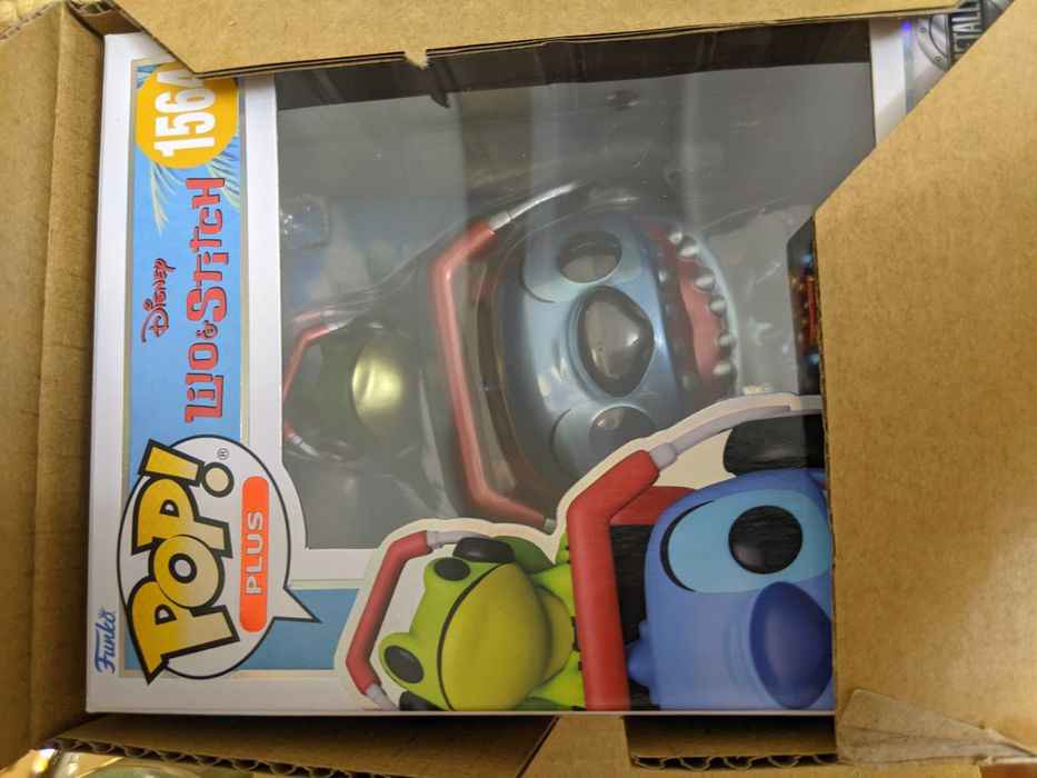 Funko Стич геймер и друг лягушка коллекционный