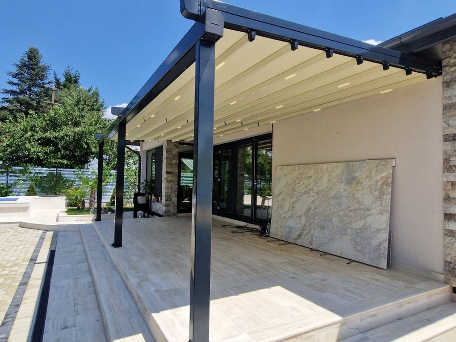 Pergole, Veranda, Folie Cristal,ZipScreen