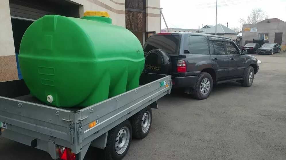 Емкость бак бочка 1000 литров горизонтальная с завода, гарантия