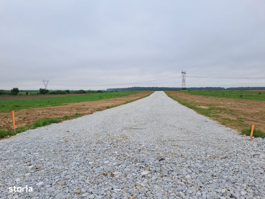 Teren cu PUZ, INTRAV Sanmartin Cihei 506 m2 PUZ acces AMENAJAT PUBLIC