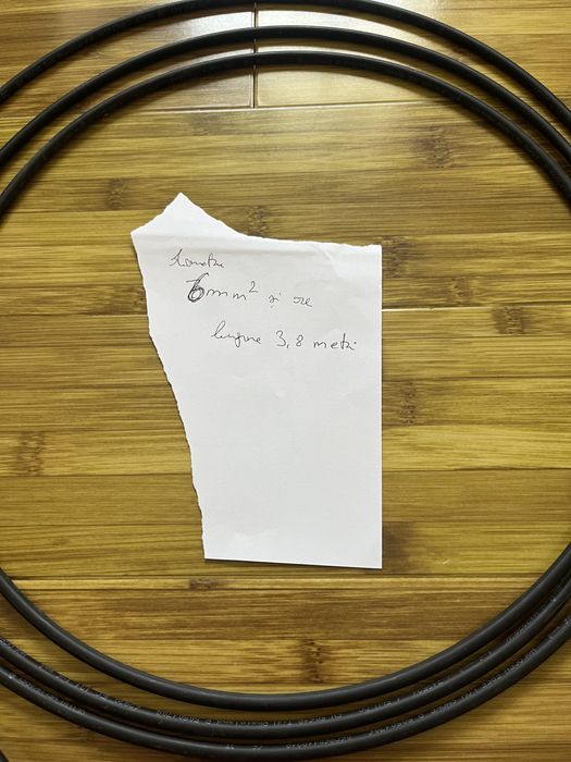 Cabluri solare H1Z2Z2-K 1 x 6 mmp, pentru sisteme fotovoltaice