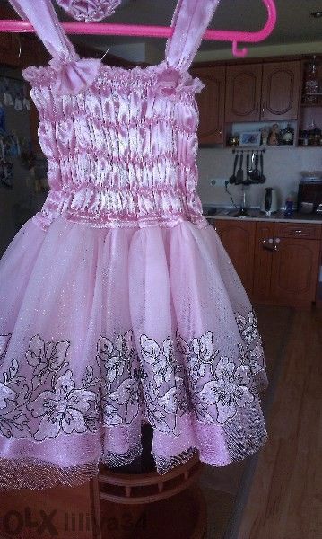 Елегантна рокля за малка принцеса