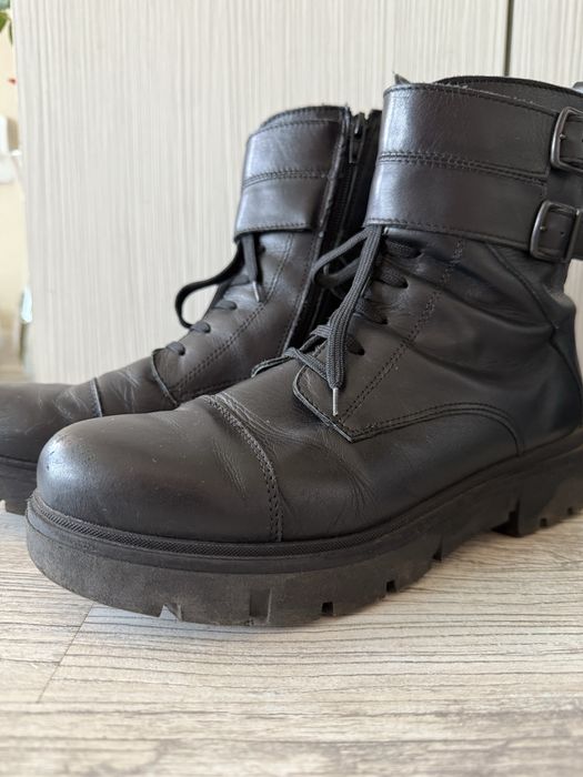 Боти естествена кожа