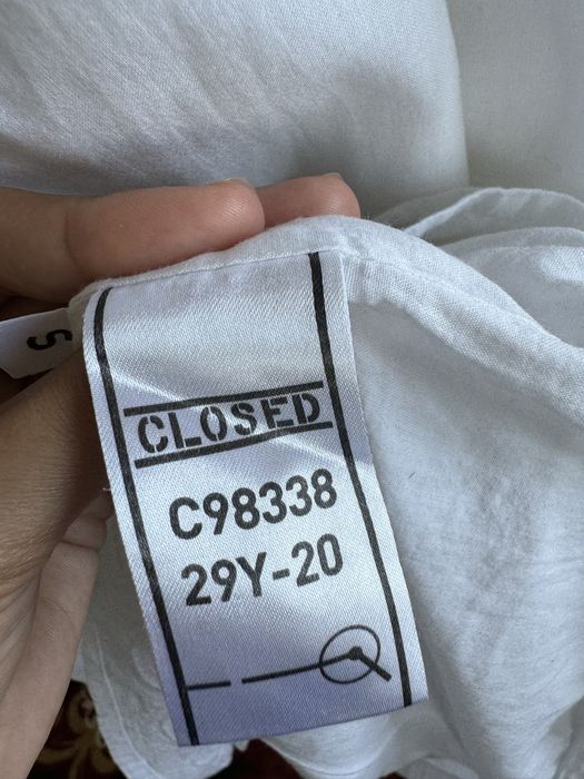 Rochita boho alb imaculat Closed S