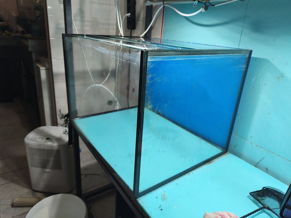 4 броя Аквариуми по150 л. 8 ММ стъкло