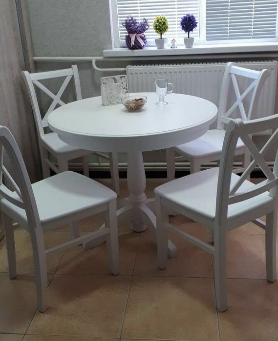 Круглые столы раскладные и нет