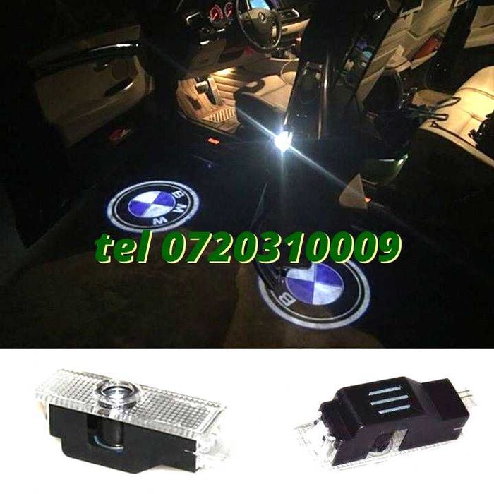 Lumini Logo Marca Bmw Portiera Set De 2 Buc Plug And Play