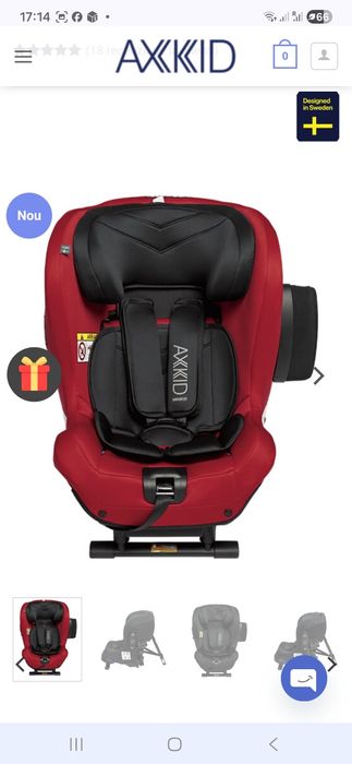 Scaun auto rear-facing Axkid Minikid 2 (2022/23)