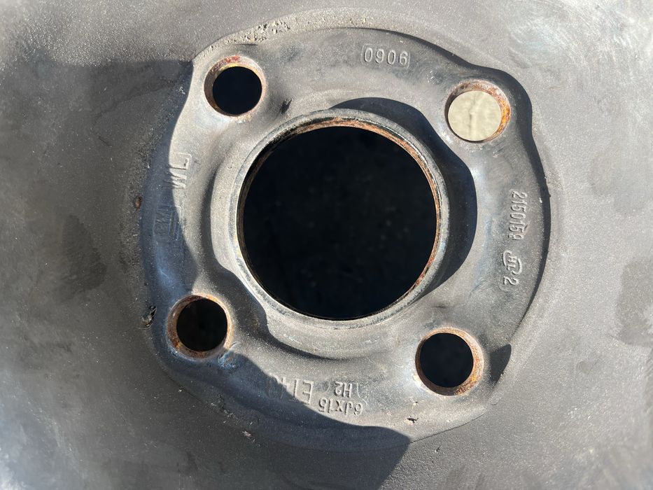 2 бр. железни джанти 15” 4х100 за Opel Meriva с летни гуми 185/60/15
