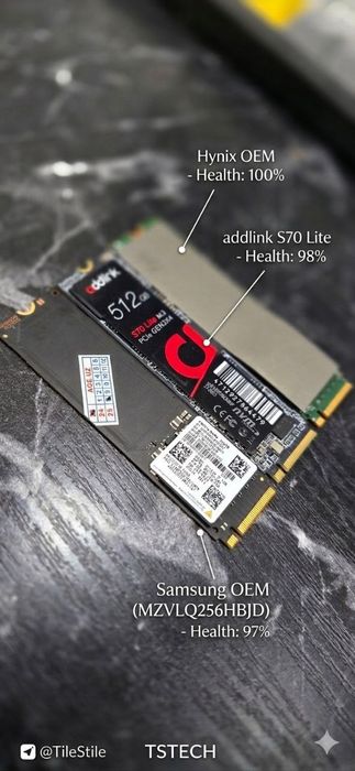 Ssd 256gb 2tb разные