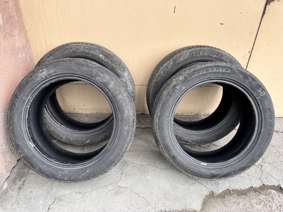 Провадвам летни гуми  215/55/17 4бр. Fortune