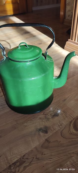 Эмалированный чайник СССР.