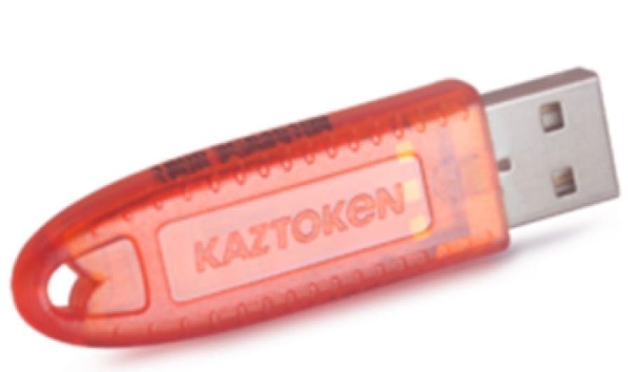 USB flash карта Kaztoken
