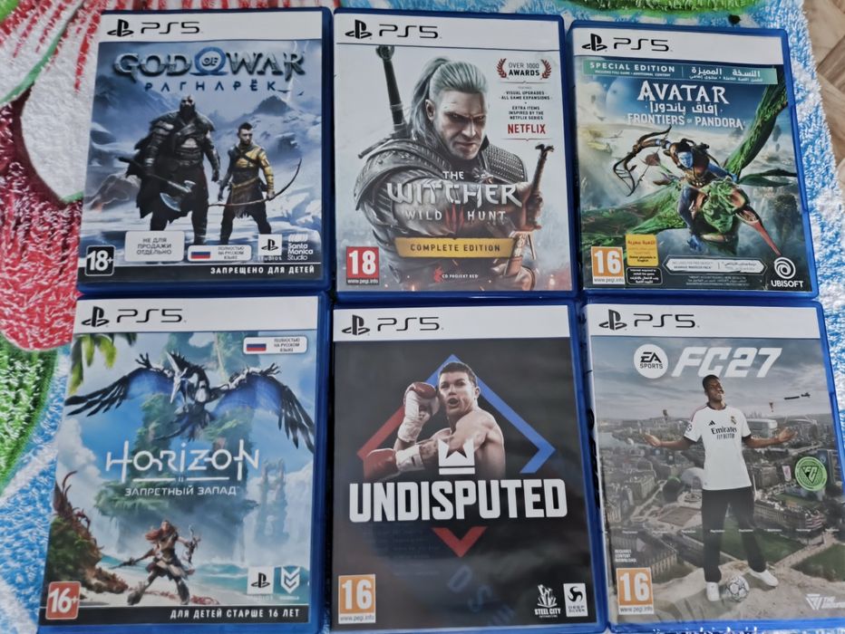Диски на playstation