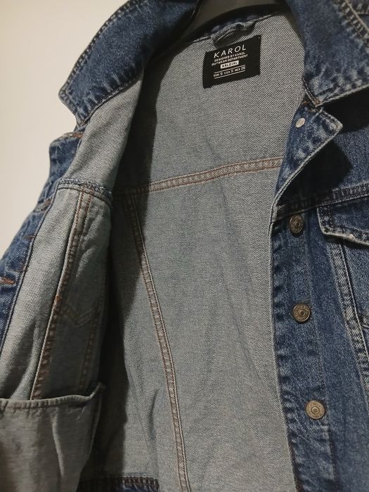 Geaca blugi fete marca Karol marimea S/36 foarte putin purtata, ca noua.
Dimensiuni
- latimea intre umeri 50 cm
- latimea intre axile 50 cm