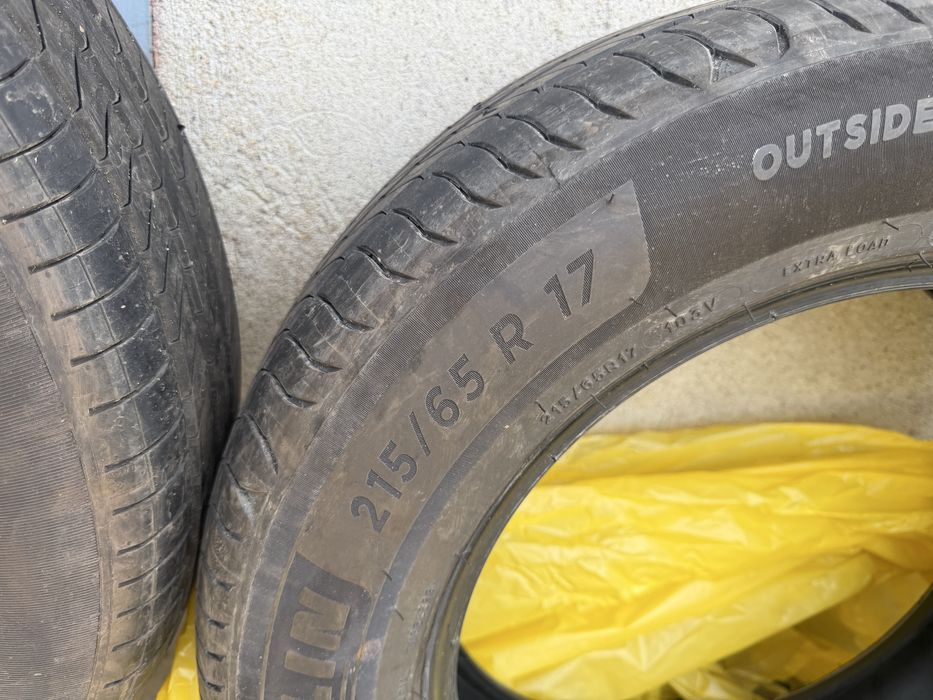 Michelin 215/65/17 на 1000км