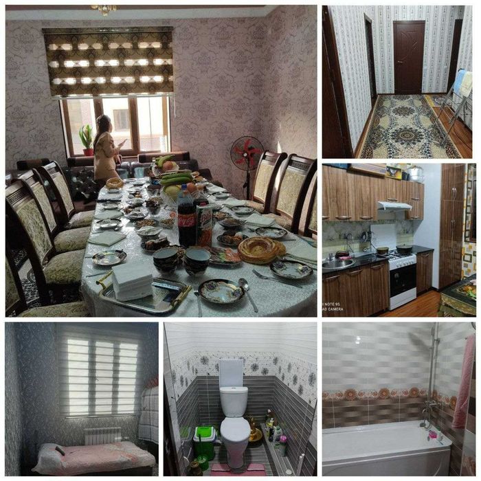 Продается квартира 2х комнатный сделано 3 в Гузал махалле