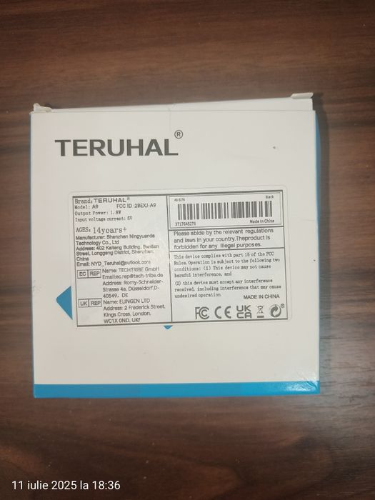 Vând mini cameră supraveghere WI-FI