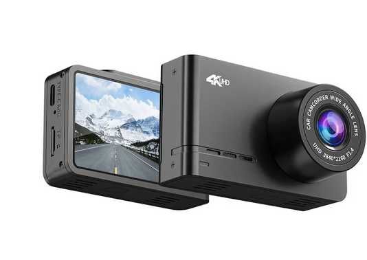 Camera auto de bord fata-spate Wolfbox D07 4K, WiFi, Night Vision,170°