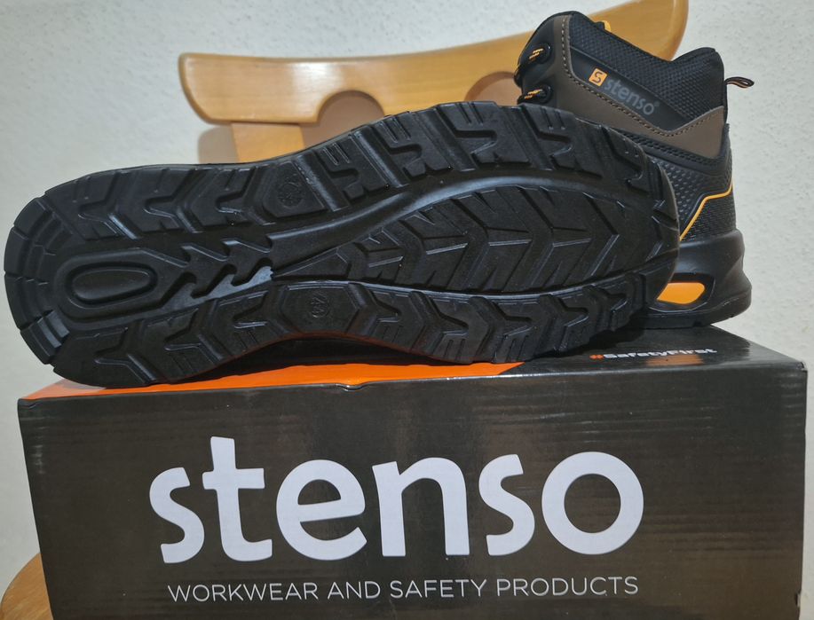 Работни обувки Stenso Ruler Mid Brown S3S FO SR