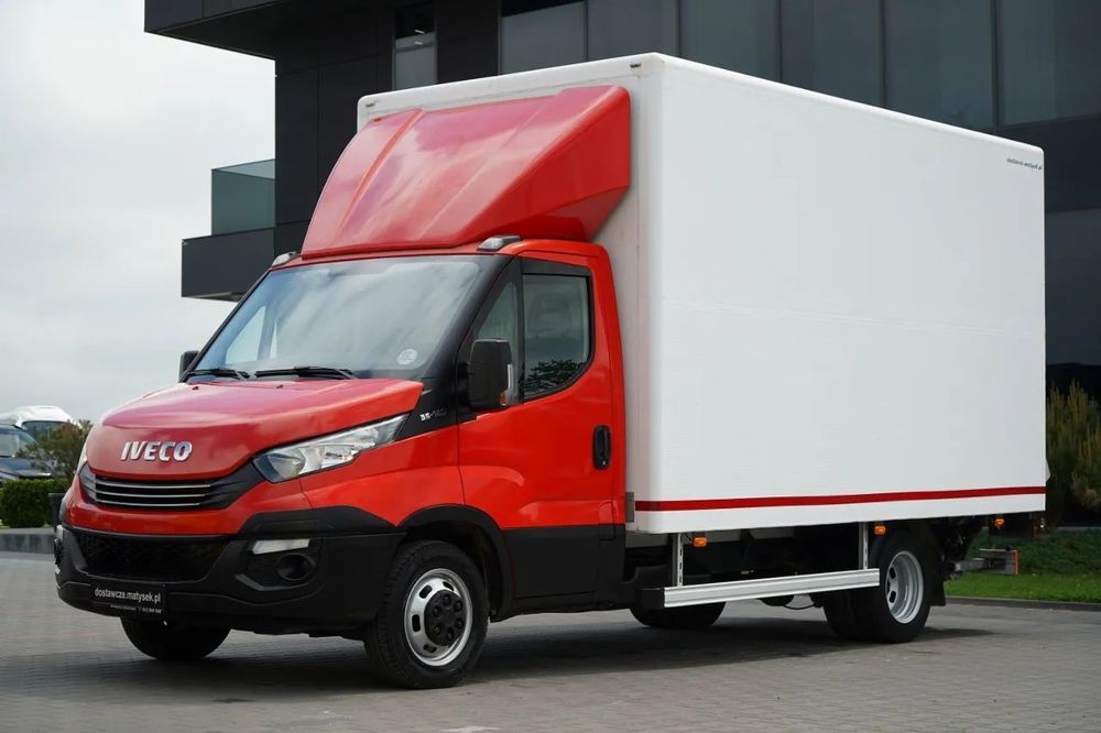 Iveco DAILY 35-140 / 4.3 M CONTAINER / HI-MATIC / TWIN