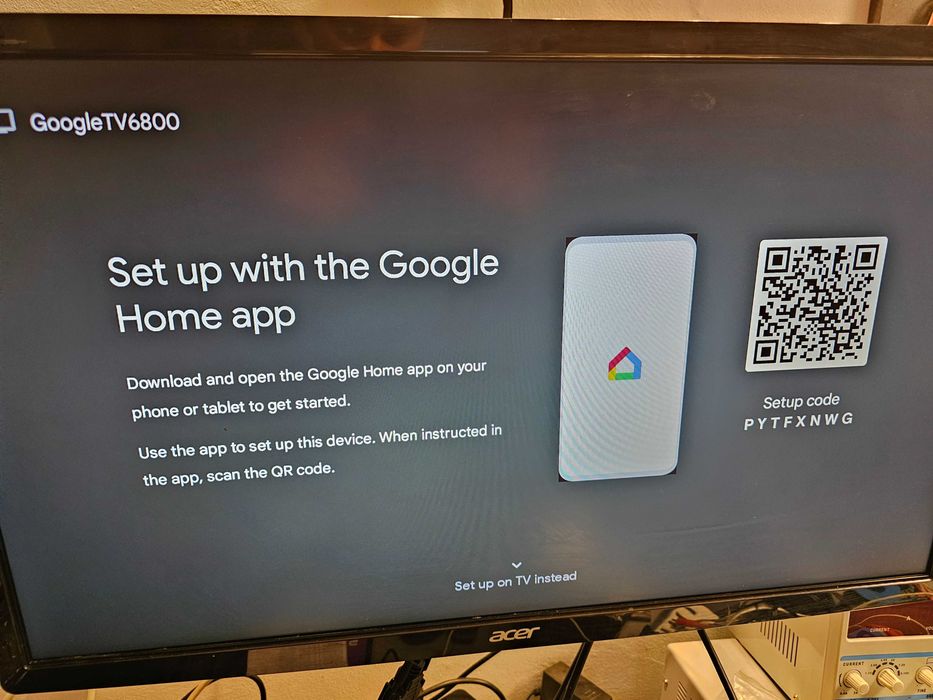 Google Chromecast TV, 4K, HDMI, Bluetooth, Wi-Fi, Alb