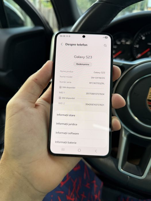 Vand Samsung S23 in stare perfecta 256 GB