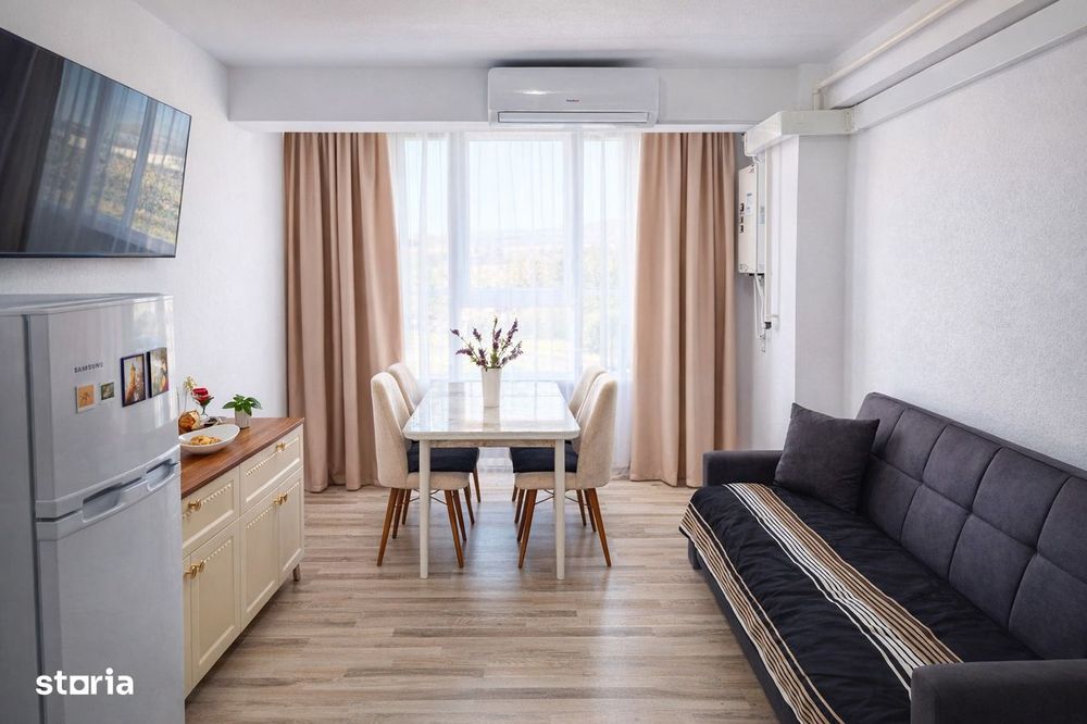 Apartament cu 2 camere mobilat si utilat in Bucium-Visani