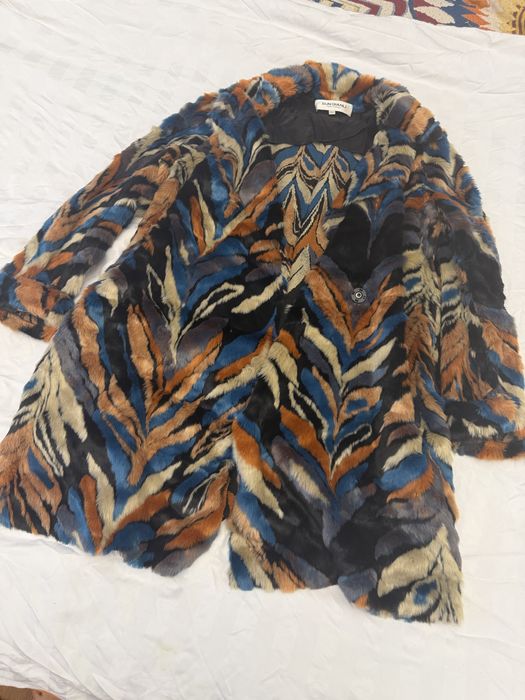 Пальто цветное новое