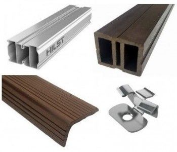 Доска террасная из ДПК.