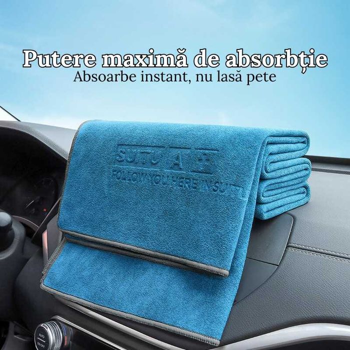 Prosop Auto Profesional, Ultra Absorbant Uscare Rapida Fara Zgarieturi