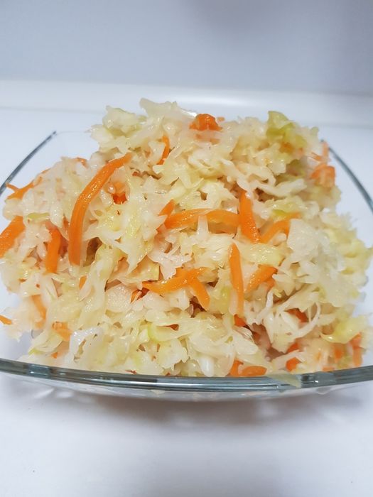 Солёная капуста .