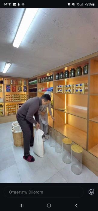 Magazin uchun mebellar zakazga yasaymiz