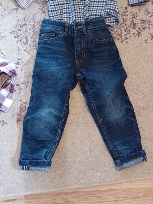 lot gradinita next 2 3 ani 98 haine copil baiat baietel 3 camasi blugi