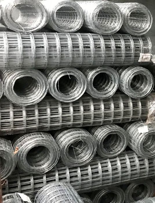 Panou bordurat gard zincat verde plasa impletita