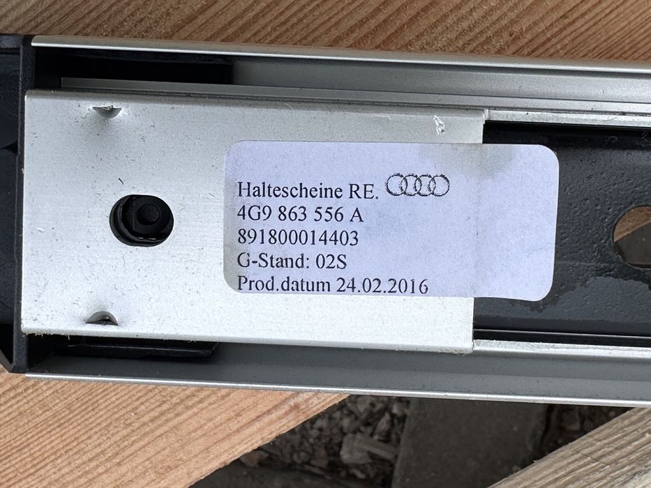 Лайсни багажник AUDI A6 C7 4G 4G9863556A 4G9863555A