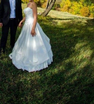 Булчинска рокля от две части