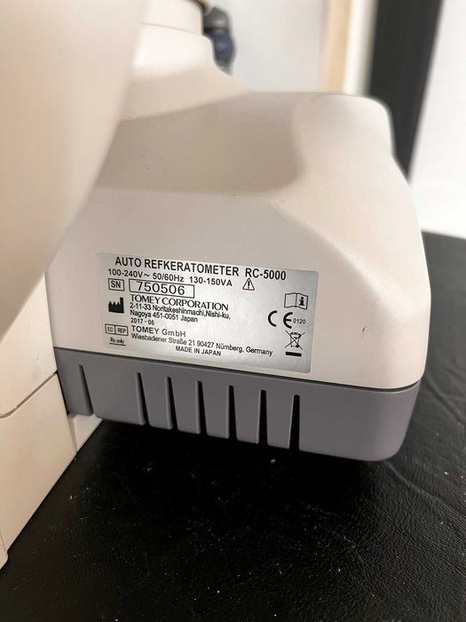 Vand Autorefractometru/Keratometru TOMEY RC-5000 (an fabricatie 2017)