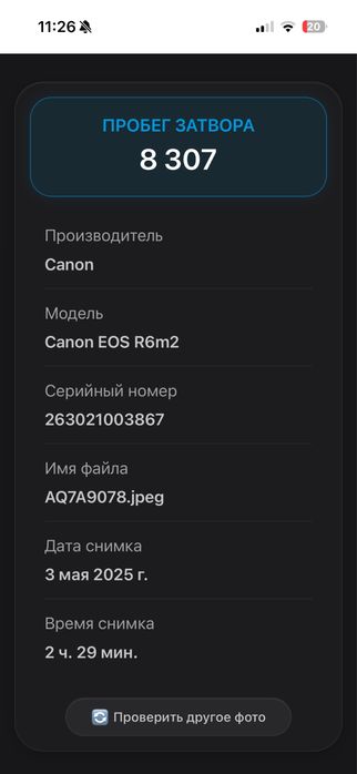 Canon r6 mark 2