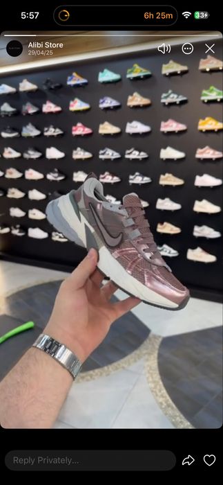 NikeV2K pink runner кроссовки